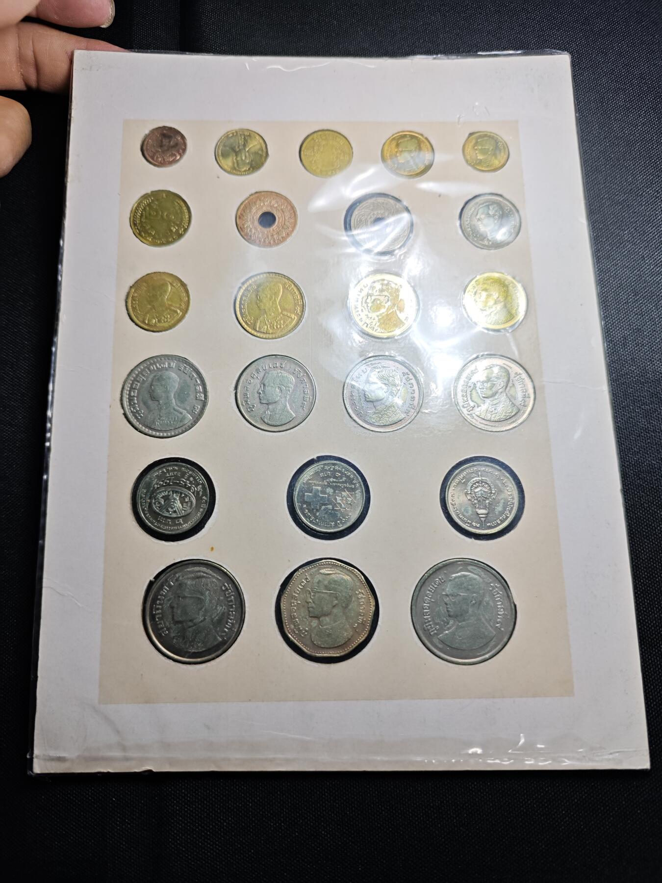 KK钱币收藏小铺 （套币 好品/批量散币 银币）专场  2月预留时间 周末发货  泰国套币 含早期萨当铜币 纪念币