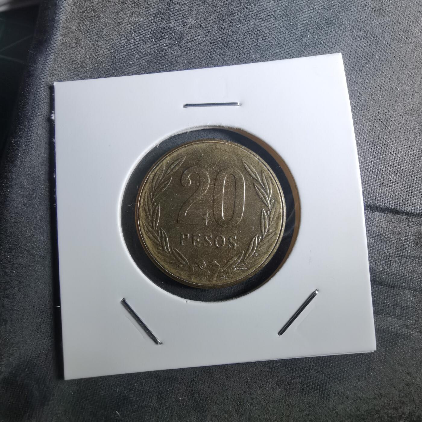 沼泽如烟--第910场 哥伦比亚1984年20比索