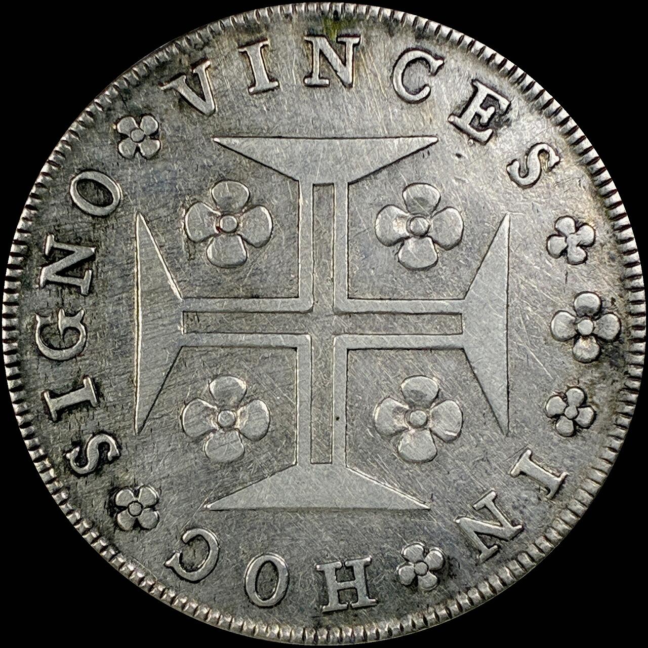 【雨安】【直播拍卖】【世界币章115期-裸币】2025-11-21 周五 19:30 保真 [裸币各国] Portugal 葡萄牙 400瑞斯 1798年