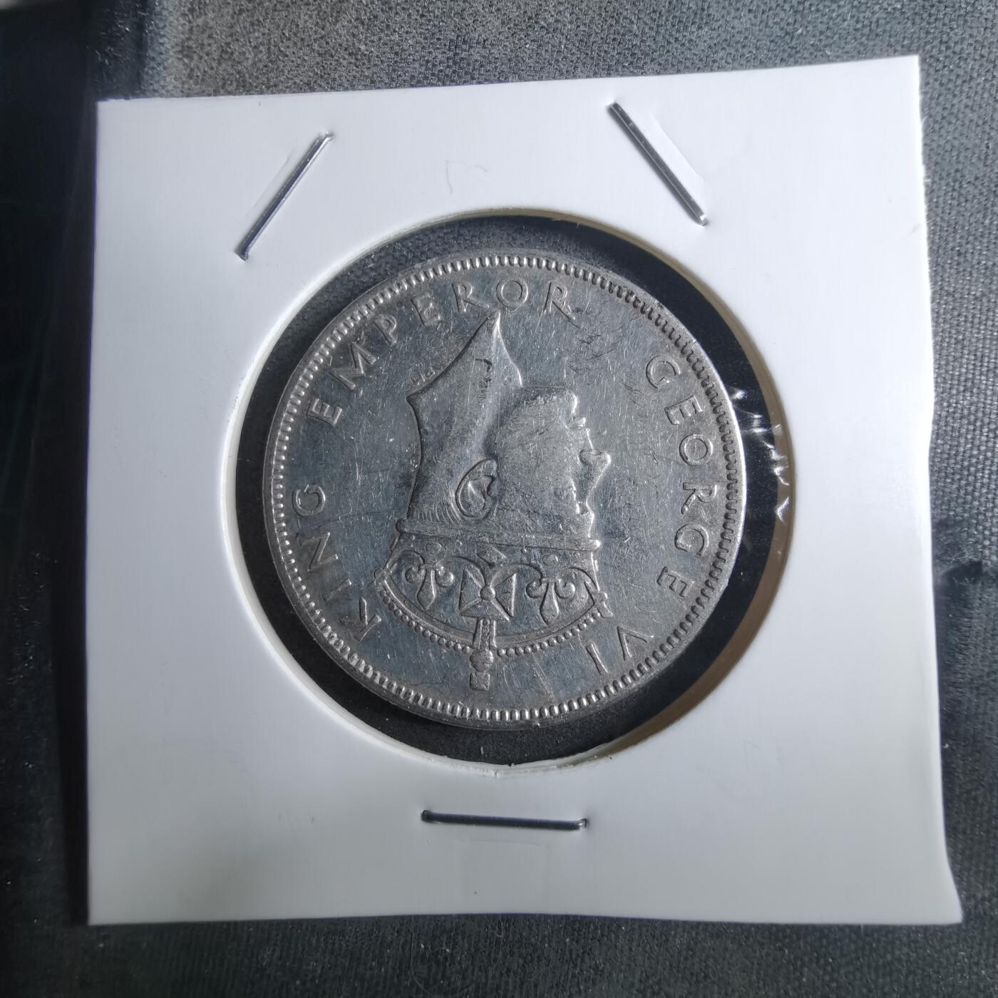 沼泽如烟--第910场 斐济1942年1弗洛林银币