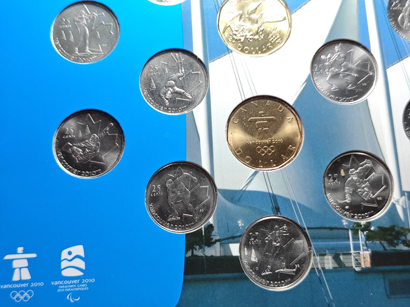 KK钱币收藏小铺 （套币 好品/批量散币 银币）专场  2月预留时间 周末发货  加拿大奥运纪念套币 含14枚纪念币