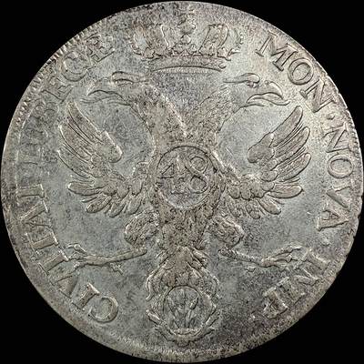 【雨安】【直播拍卖】【世界币章115期-裸币】2025-11-21 周五 19:30 保真 - [裸币德国] Germany 德国 德意志 Lubeck吕贝克 48先令 1752年