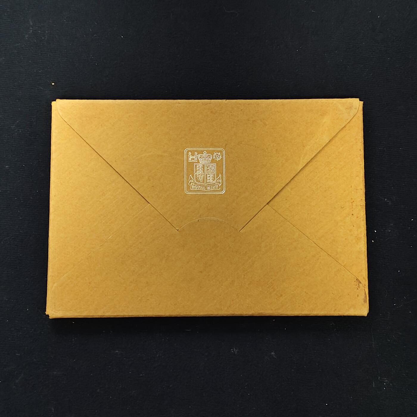 【全场包邮】纯粹捡漏拍479场（免费代拍第16场） 也门1974年皇家厂经典信封装官方精制套币