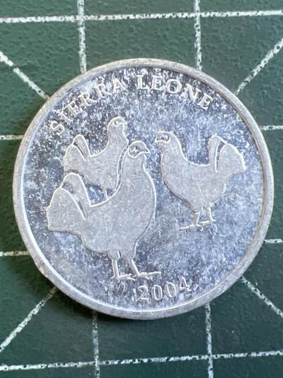 第1092 硬币专场 （无押金，捡漏，全场50包邮，偏远地区除外，接收代拍业务，本店十天发一次货） - 塞拉利昂5利昂