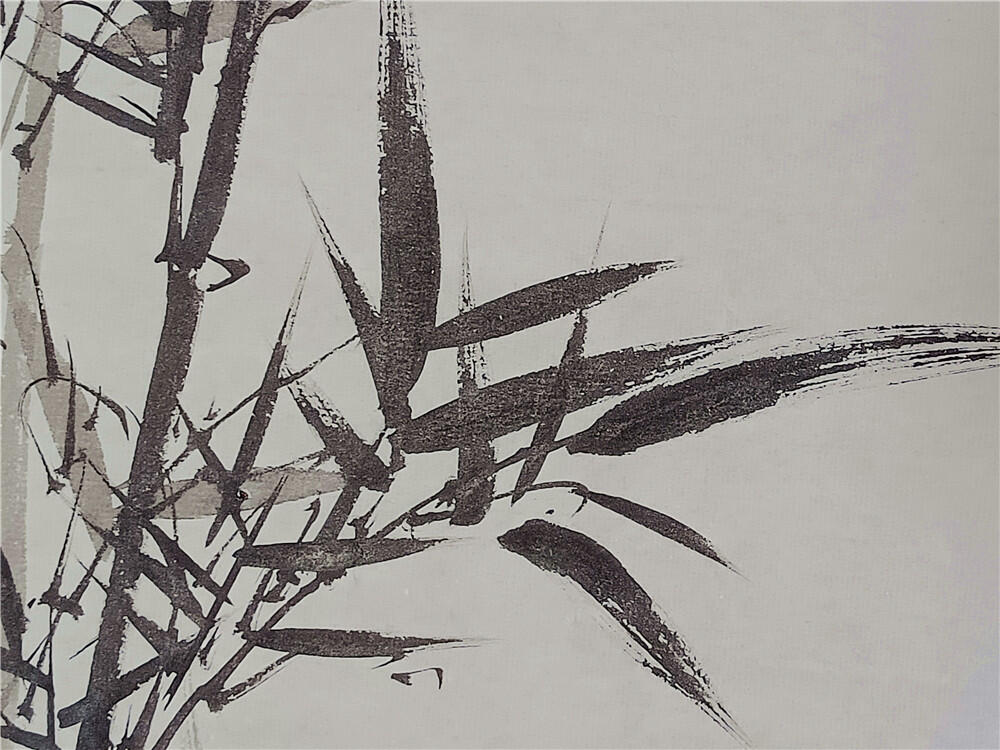 7、王炯智国画竹子图软片132×34【322】