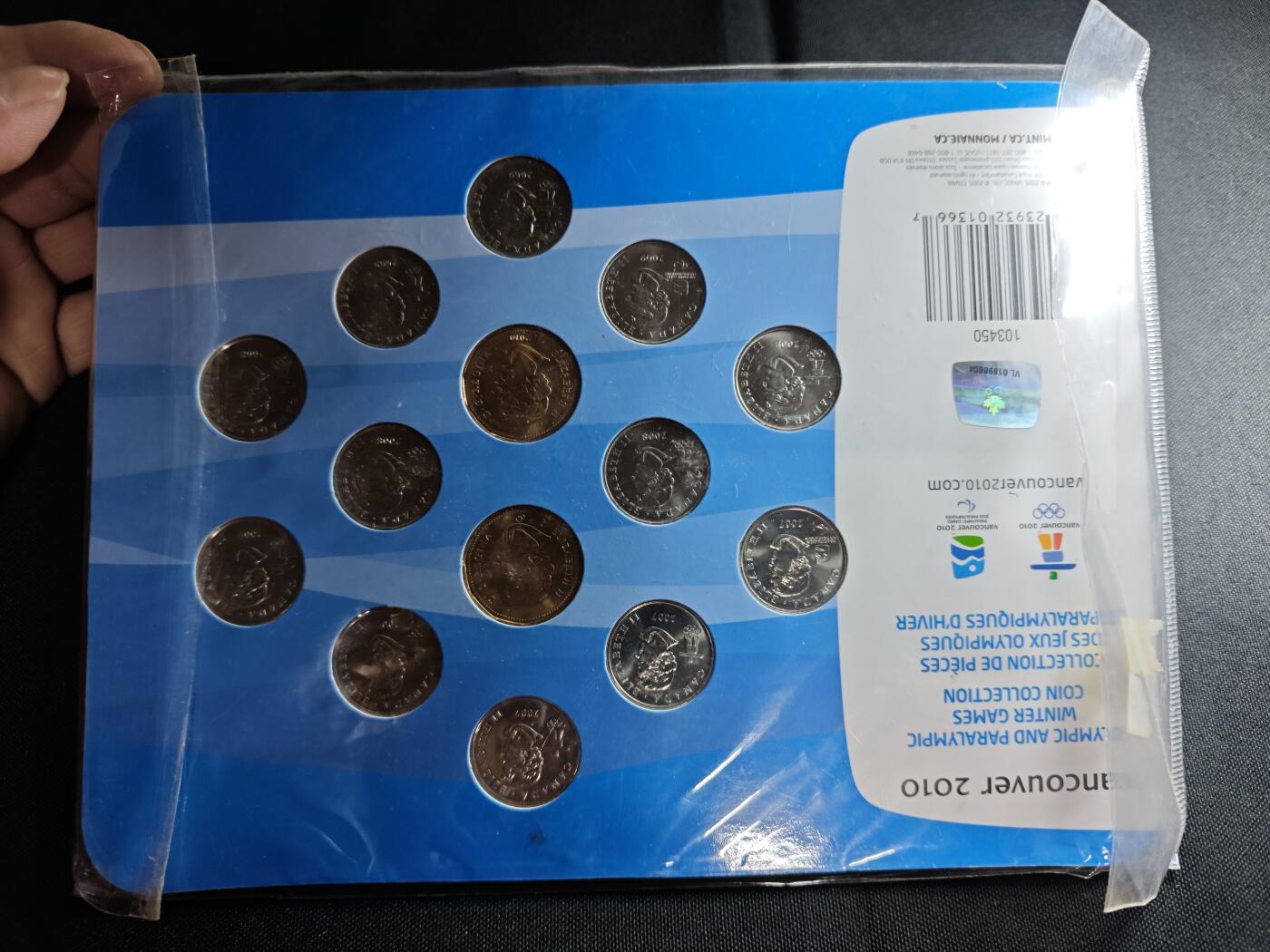 KK钱币收藏小铺 （套币 好品/批量散币 银币）专场  2月预留时间 周末发货  加拿大奥运纪念套币 含14枚纪念币