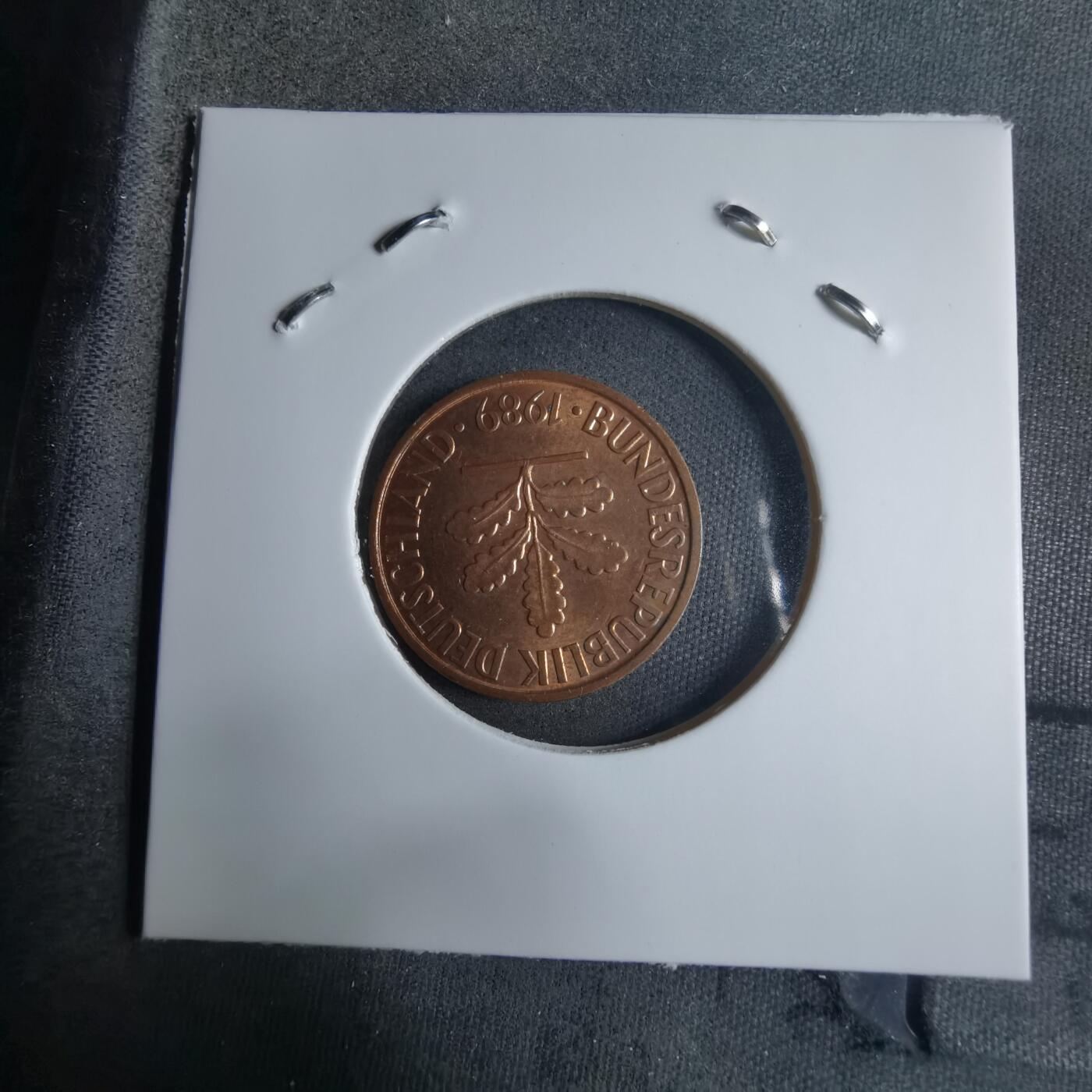 沼泽如烟--第909场 德国1989年2芬尼