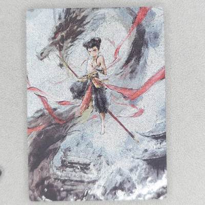 龙虎卡牌六四场 （无佣金，周六结拍，欢迎送拍） - 粗闪卡 星宿文创 迟迟-哪吒