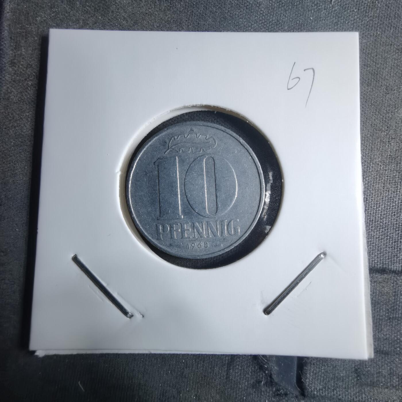 沼泽如烟--第909场 东德1968年10芬尼