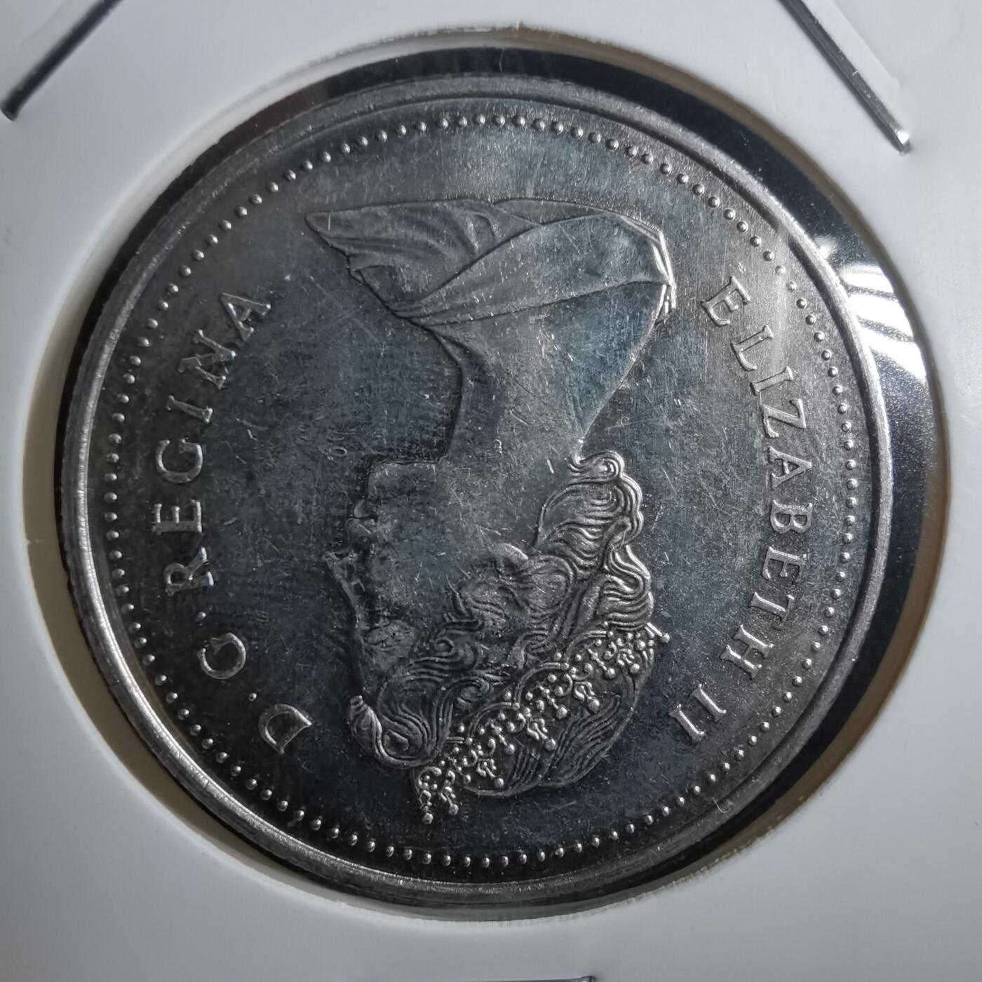 沼泽如烟--第910场 加拿大1986年一元