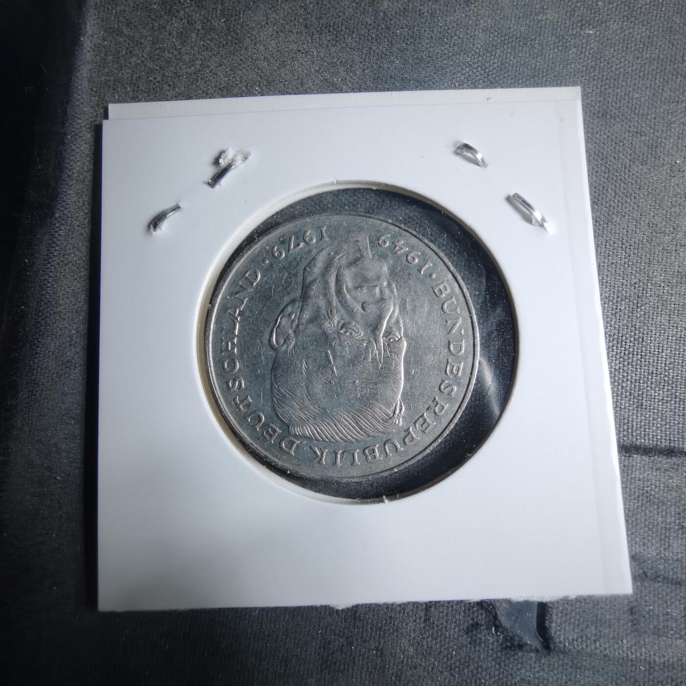 沼泽如烟--第909场 德国1989年2马克