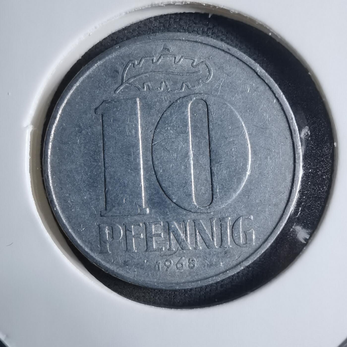 沼泽如烟--第909场 东德1968年10芬尼