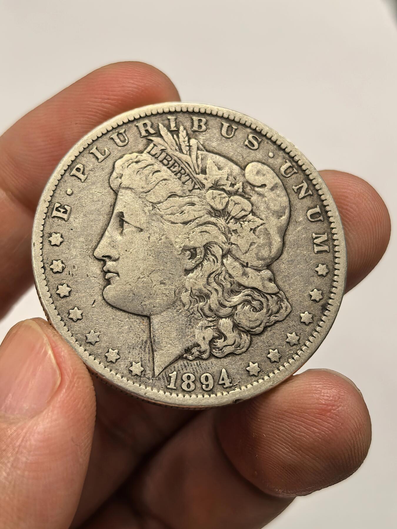 博洋堂世界钱币拍卖第147期（全场包邮） 美国1894年O版摩根银币 摩根三大特年 国内少见 外拍更是天价 摩根玩家全年份必备的年份