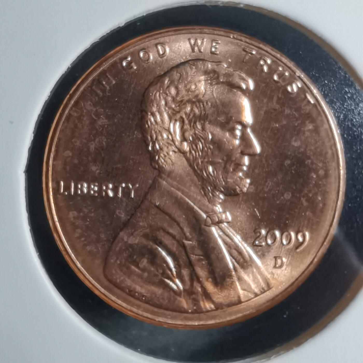 沼泽如烟--第909场 美国2009年一分纪念币