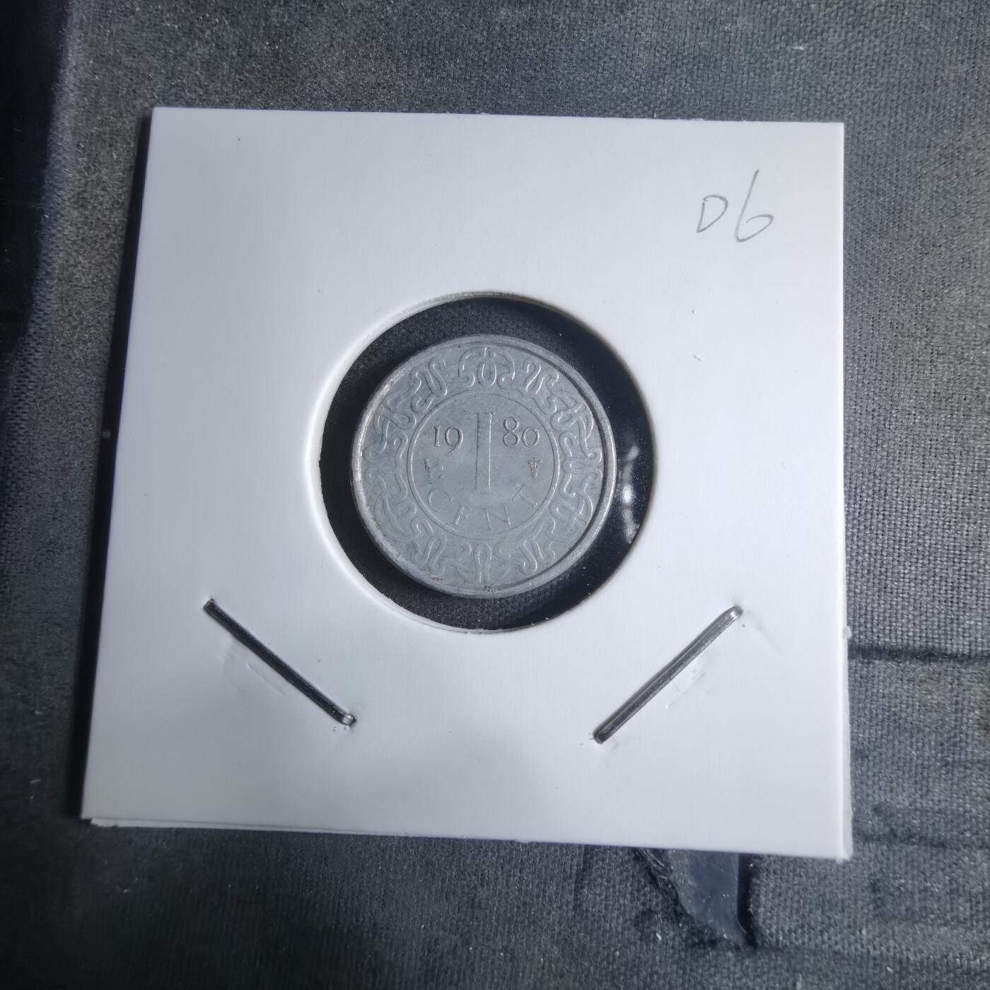 沼泽如烟--第909场 苏里南1980年一分