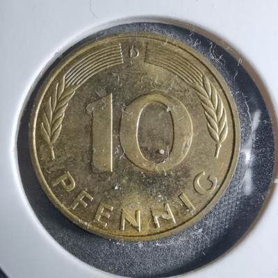 沼泽如烟--第909场 - 德国1989年10芬尼