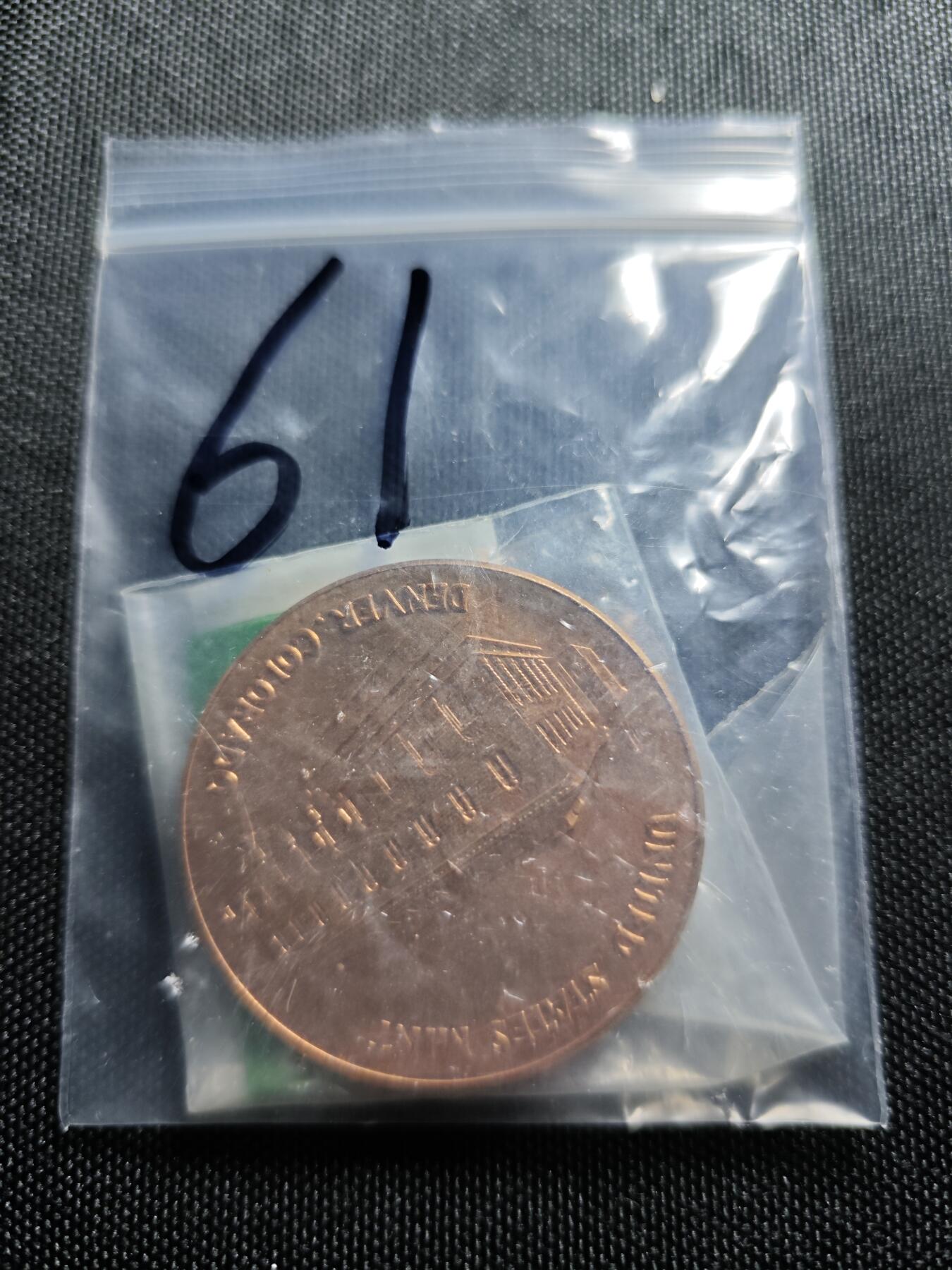 KK钱币收藏小铺 （套币 好品/批量散币 银币）专场  2月预留时间 周末发货  美国官方造币厂纪念铜章 原封