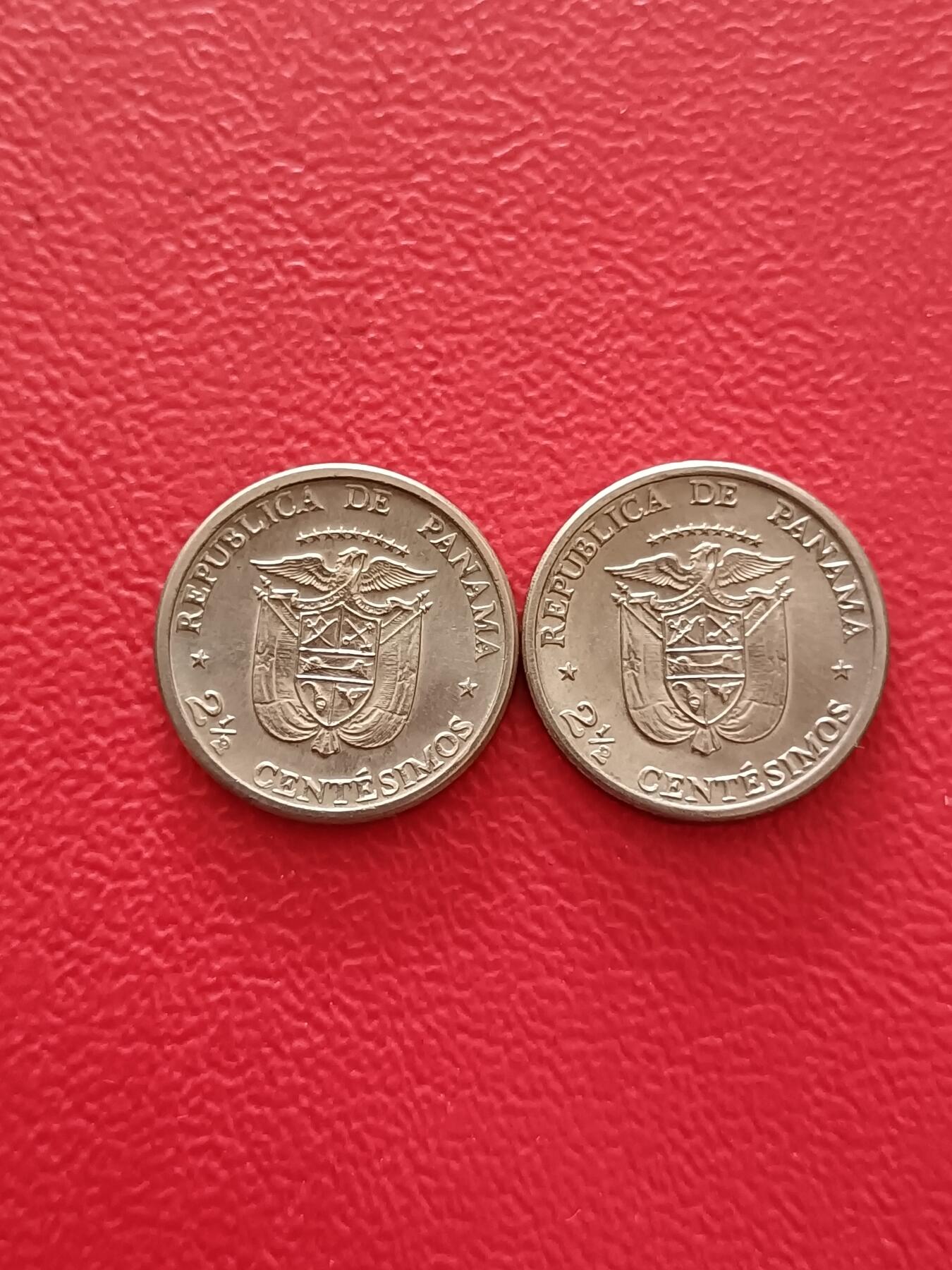 【云涧收藏】第八十场 巴拿马1973年FA0袖珍纪念币2枚