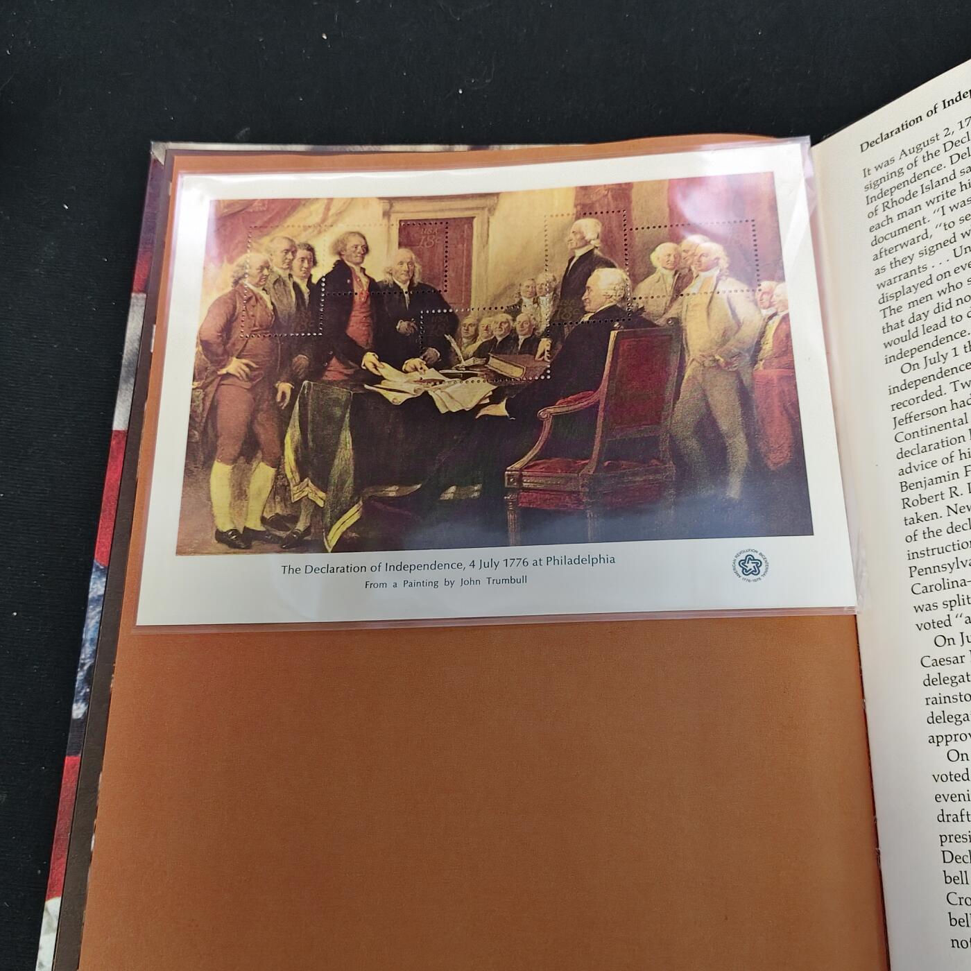 【全场包邮】纯粹捡漏拍483场（免费代拍第20场） 【邮品】美国发行独立200周年纪念邮册