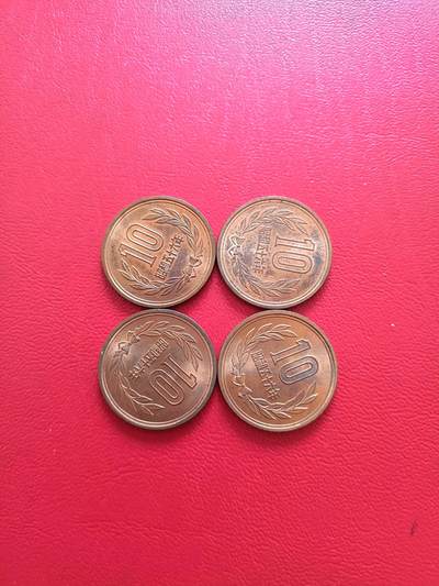 【云涧收藏】第八十场 - 日本昭和56年10元4枚