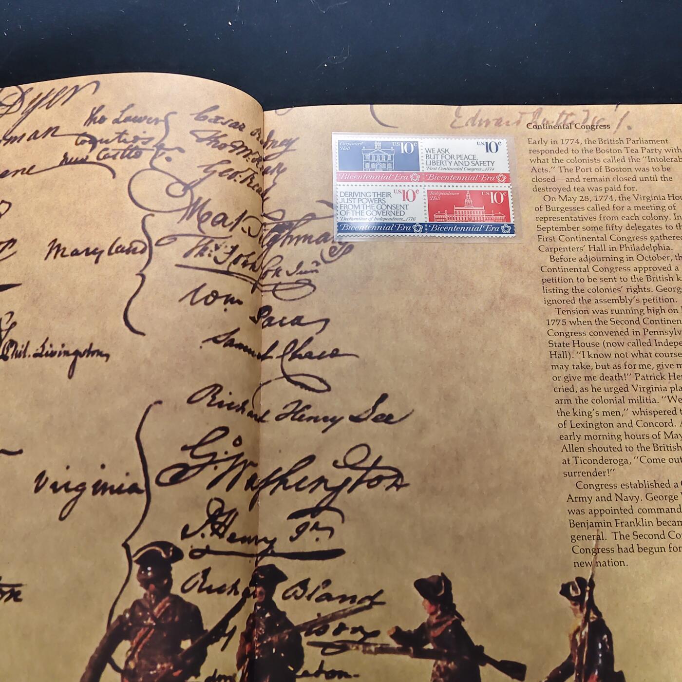 【全场包邮】纯粹捡漏拍483场（免费代拍第20场） 【邮品】美国发行独立200周年纪念邮册