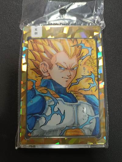 天玑星卡拍第141期《11.24周一截拍》持续收拍收评中 满赠卡需备注 - 小花瓣艺术文创 童年里的回忆 七龙珠 贝吉塔 033/066 手绘复刻普卡