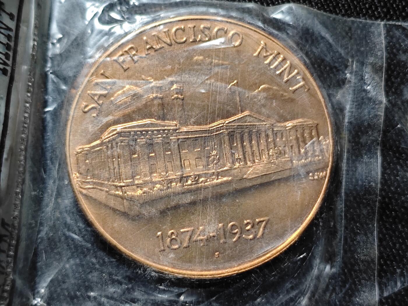 KK钱币收藏小铺 （套币 好品/批量散币 银币）专场  2月预留时间 周末发货  美国官方造币厂纪念铜章 原封