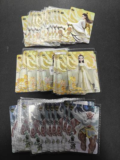 天玑星卡拍第141期《11.24周一截拍》持续收拍收评中 满赠卡需备注 - 卡游 哪吒之魔童闹海 鹿童 鹤童 无量仙翁 WR49张