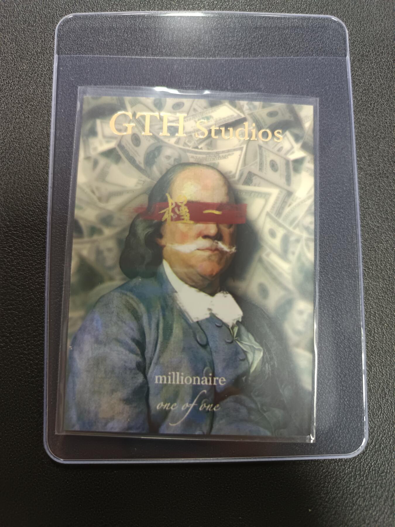 天玑星卡拍第141期《11.24周一截拍》持续收拍收评中 满赠卡需备注 【手绘卡】GTH millionaire 画师槿一 手绘卡