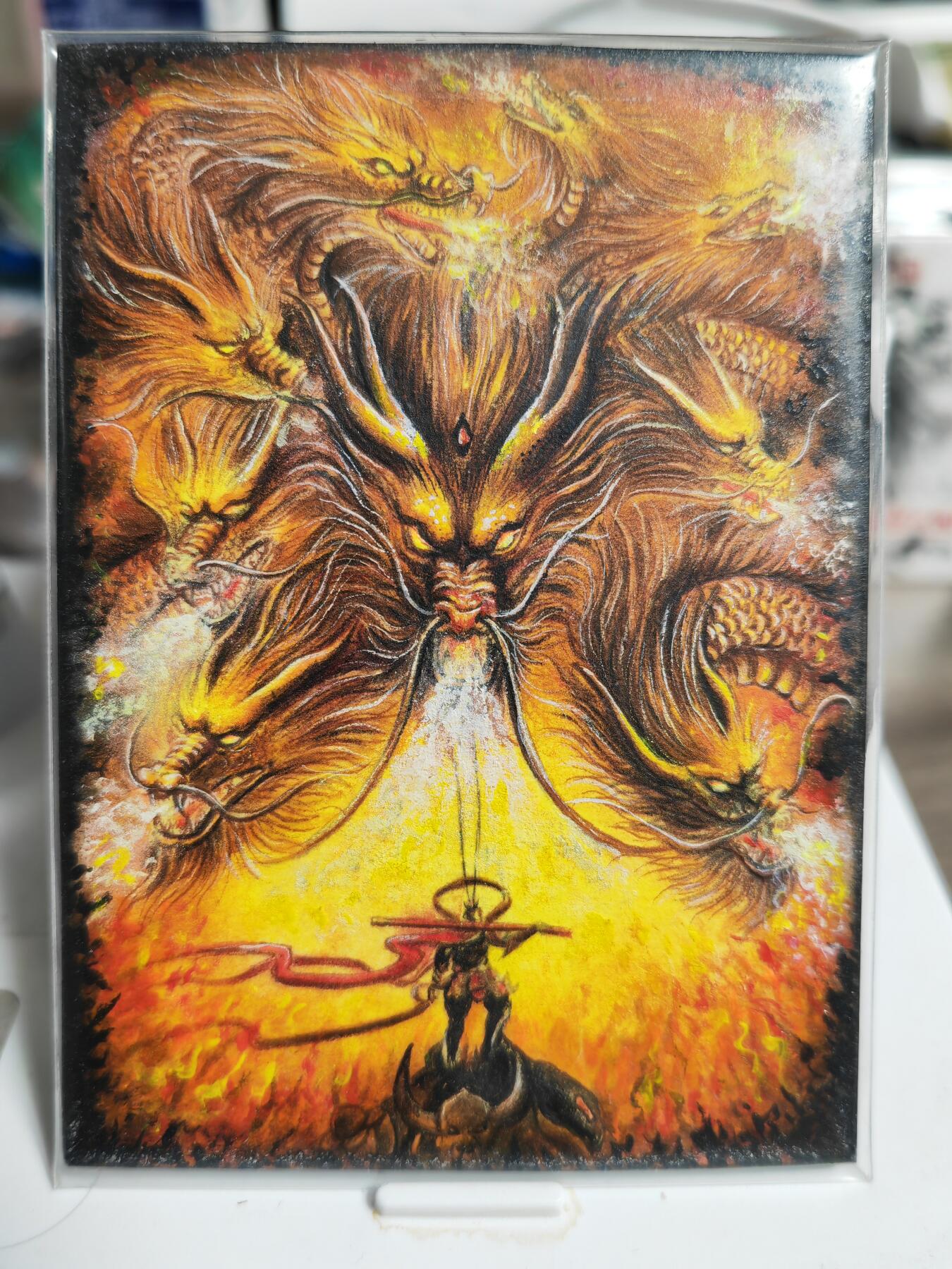 阳大大卡牌拍卖第84期（持续收拍品，周六晚上九点截拍，进群福利早知道） 【手绘卡】画师紫水晶 大圣归来 手绘卡