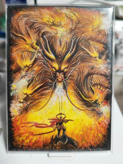 阳大大卡牌拍卖第84期（持续收拍品，周六晚上九点截拍，进群福利早知道） - 【手绘卡】画师紫水晶 大圣归来 手绘卡