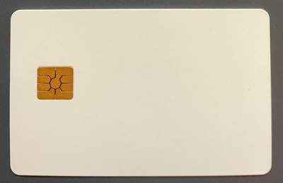 《卡拍》第340期拍卖11月22日晚22：10时延时截拍 - 江苏IC演示试用卡《美国大同公司白卡》一全新卡，储值50元，上品。