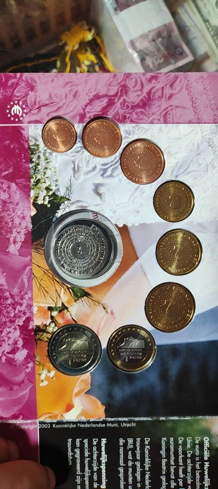 图南收藏 荷兰欧元套币