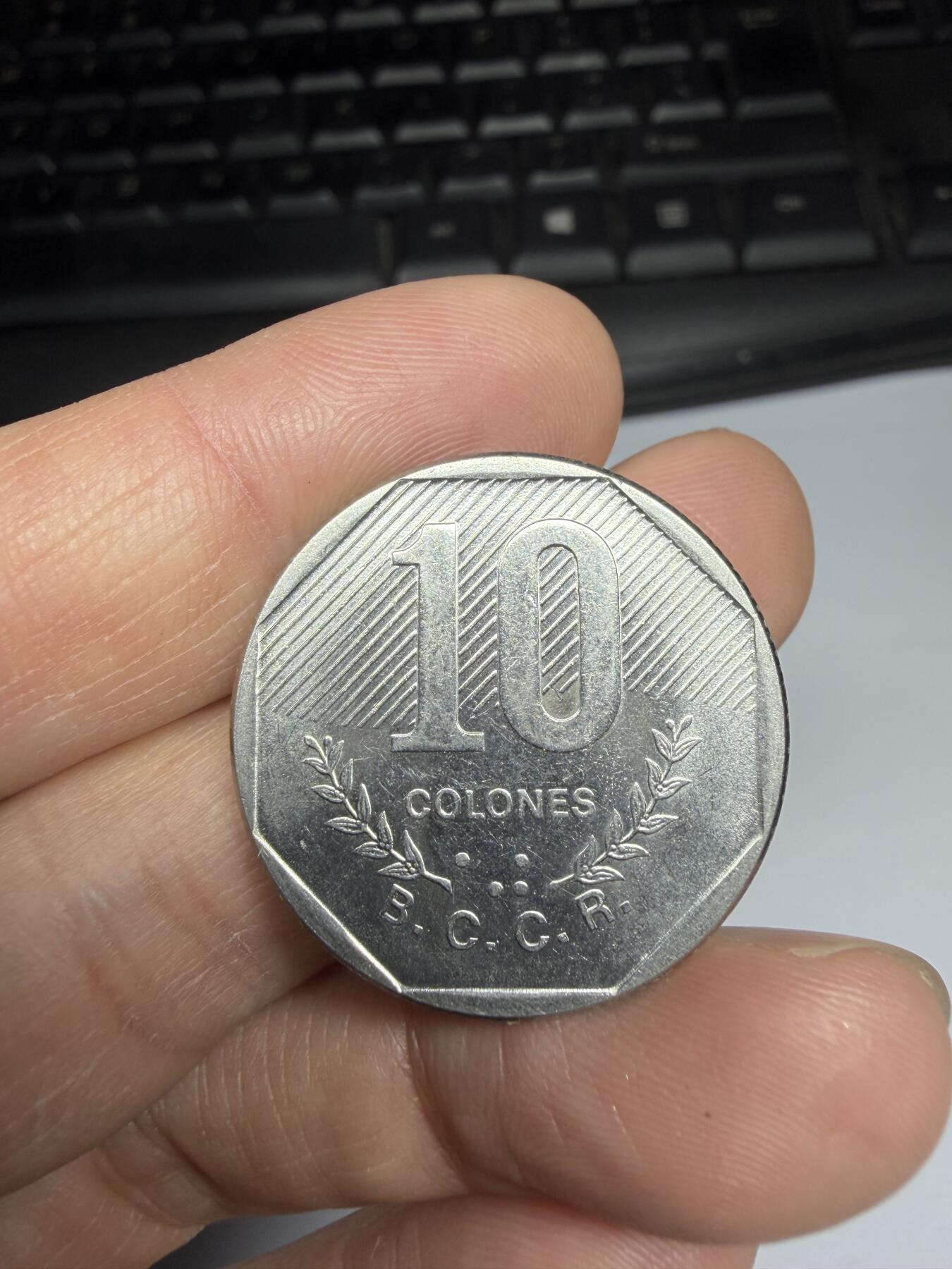 2025年集古藏今外币拍卖第十期-第8场—（总第288拍），可以寄存60天，满160元包邮。 1985年哥斯达黎加10科朗