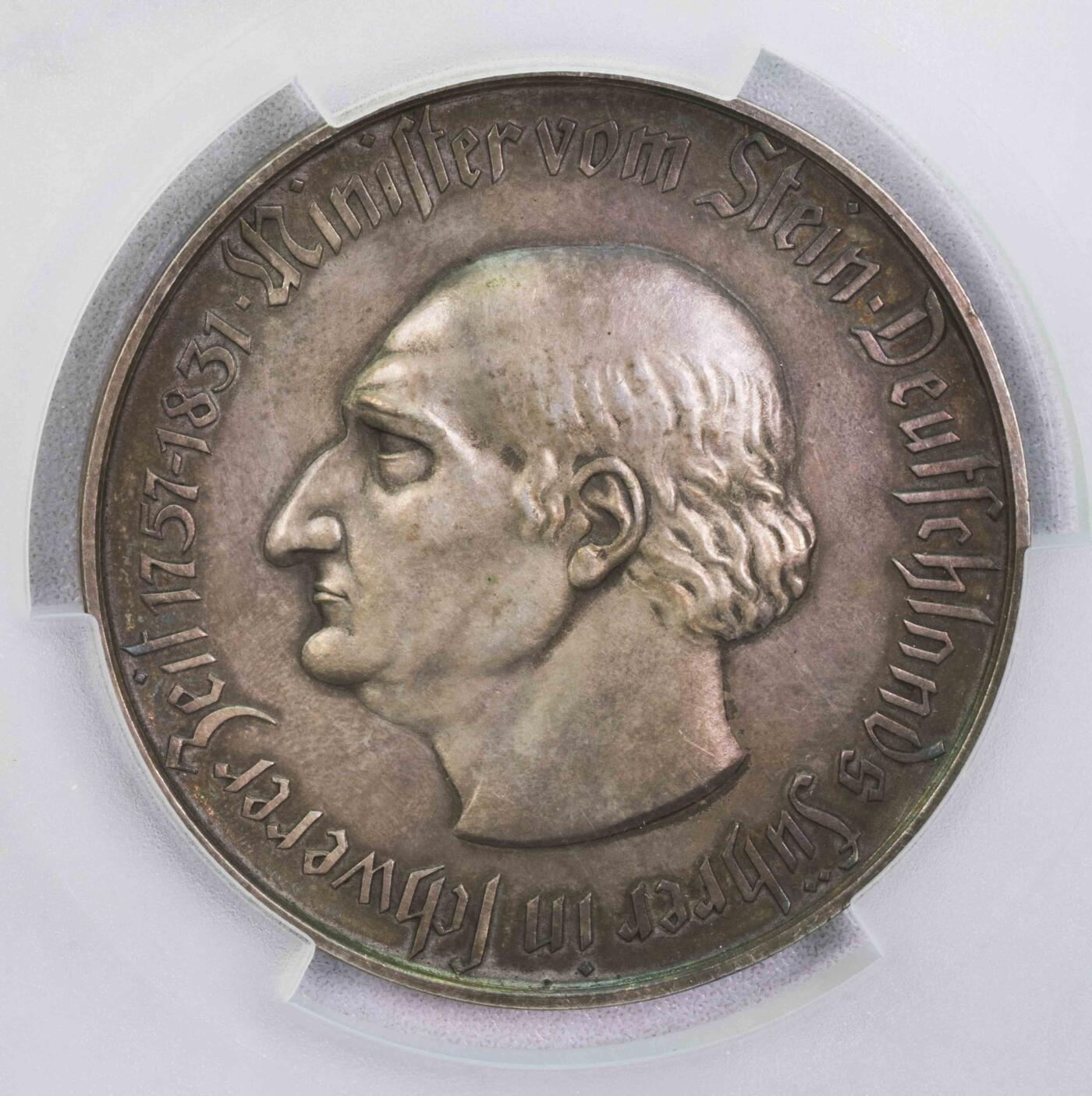 PCGS-MS62 1923德国威斯特法伦一万亿马克大马币