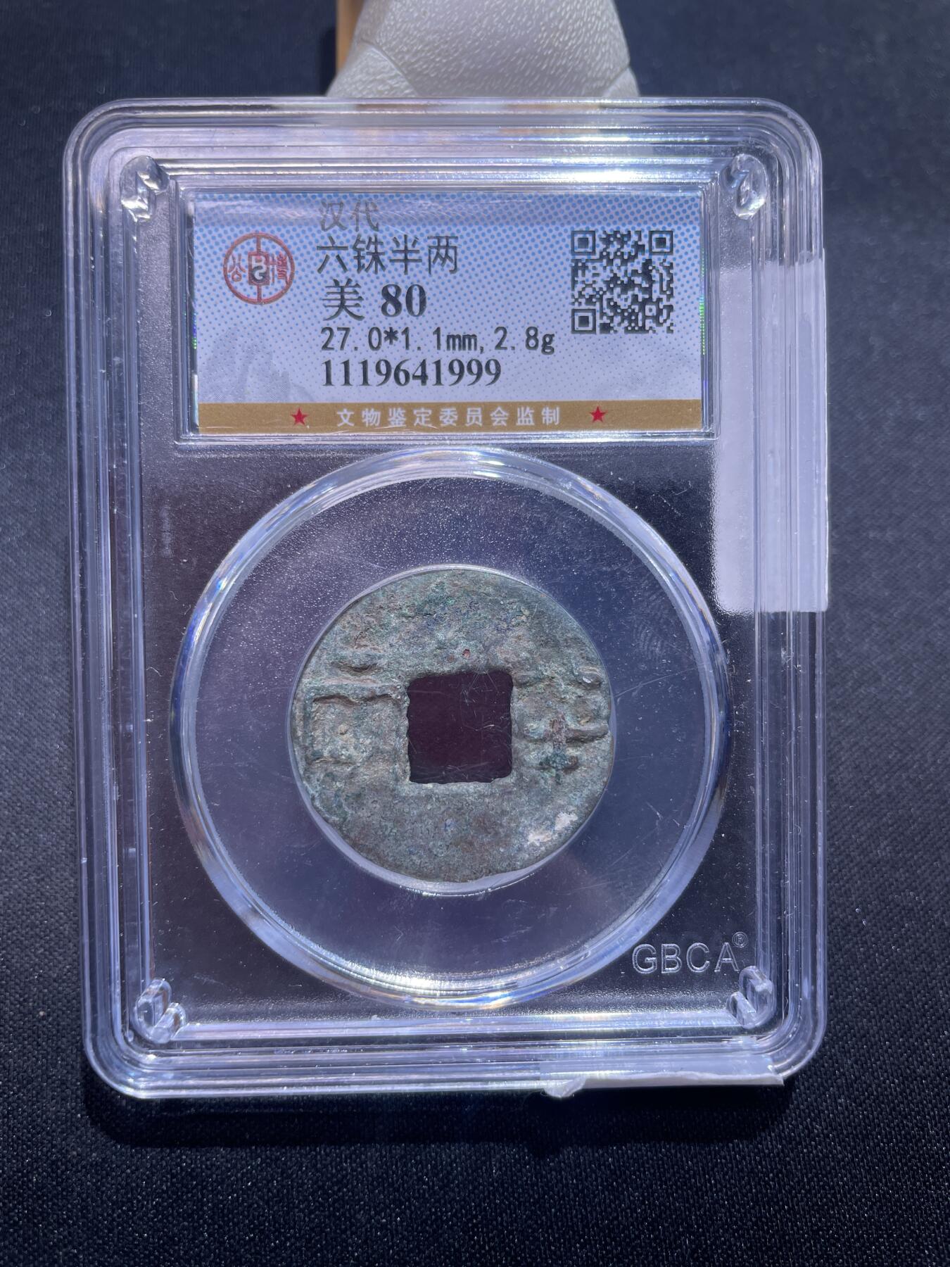 捡漏专场 六铢半两