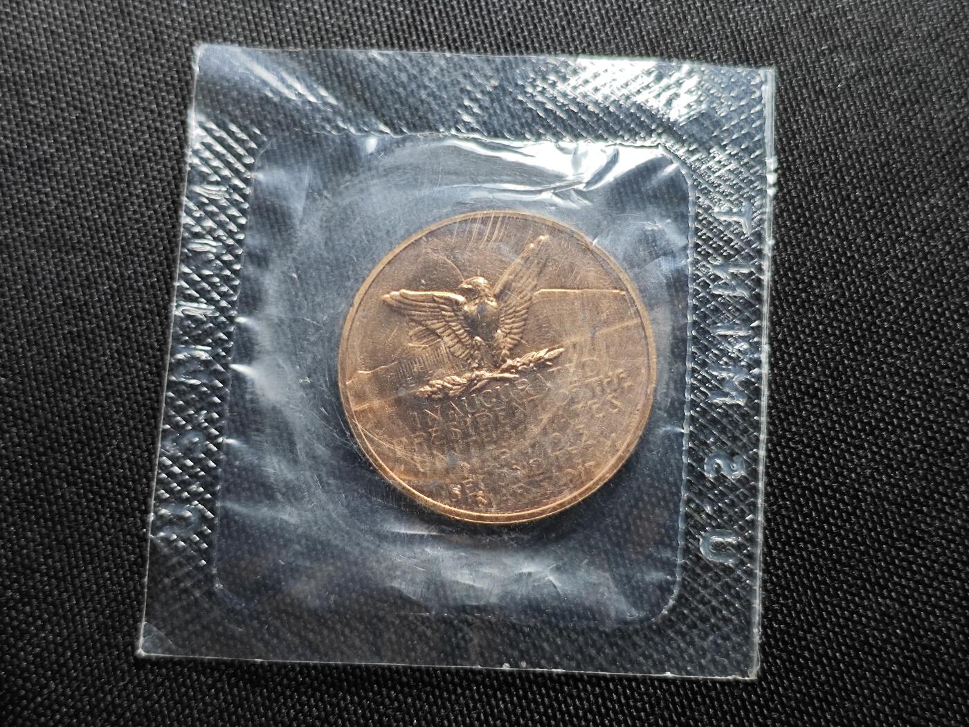 KK钱币收藏小铺 （套币 好品/批量散币 银币）专场  2月预留时间 周末发货  美国总统纪念铜章 原封