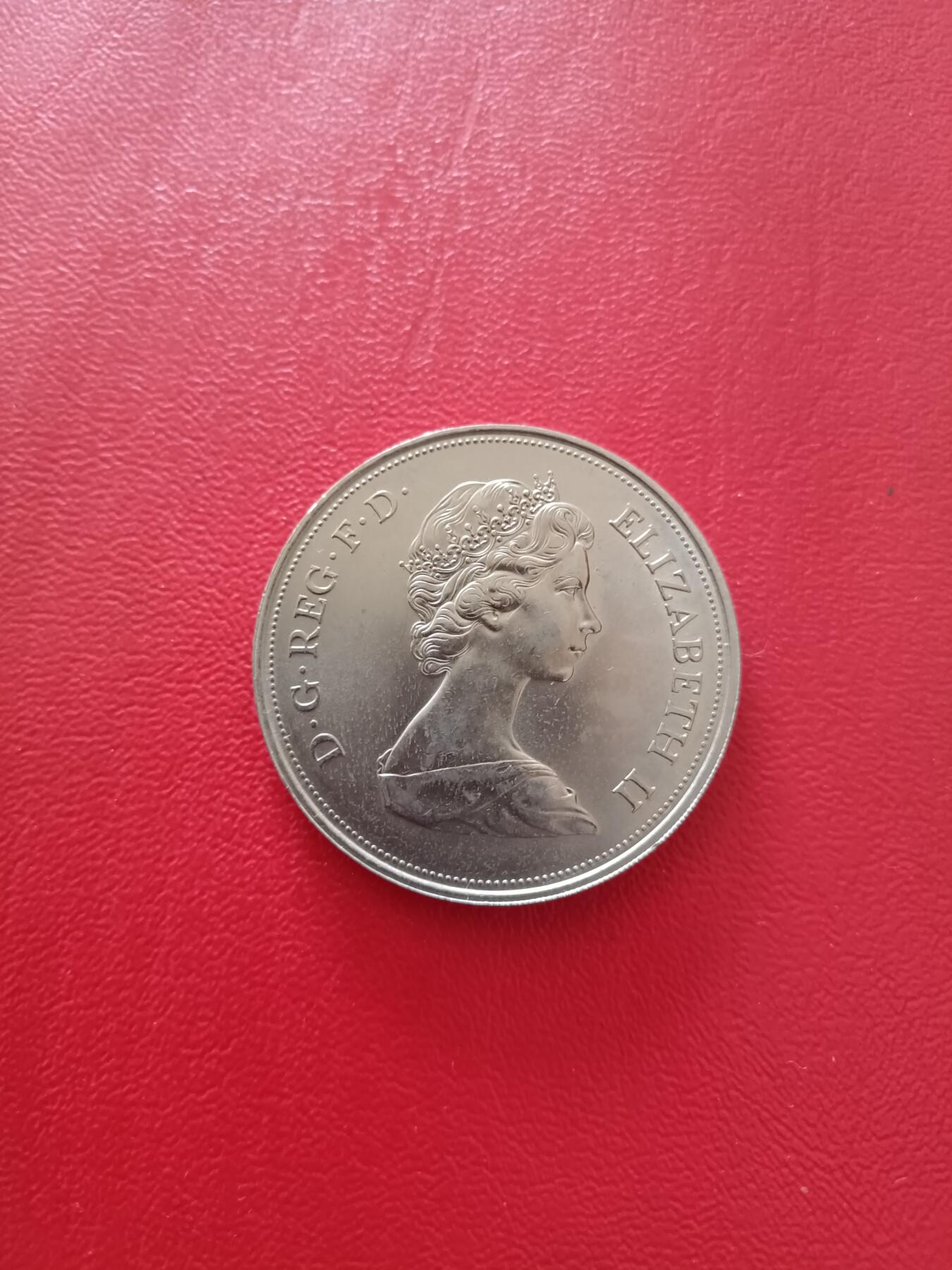 【云涧收藏】第八十场 英国1972年女王银婚克朗纪念币