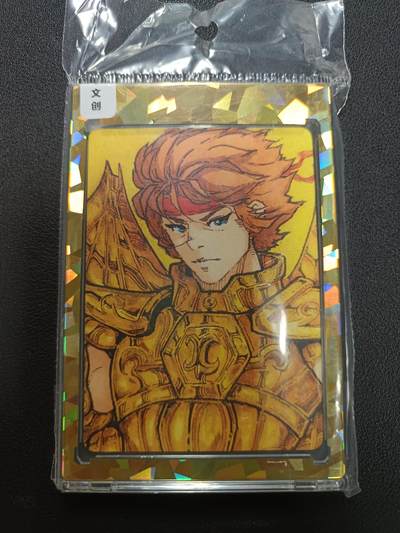 天玑星卡拍第141期《11.24周一截拍》持续收拍收评中 满赠卡需备注 - 小花瓣艺术文创 童年里的回忆 圣斗士星矢 射手座黄金圣斗士 033/066 手绘复刻普卡