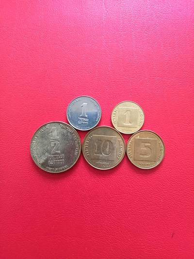 【云涧收藏】第八十场 - 以色列1988年5枚套