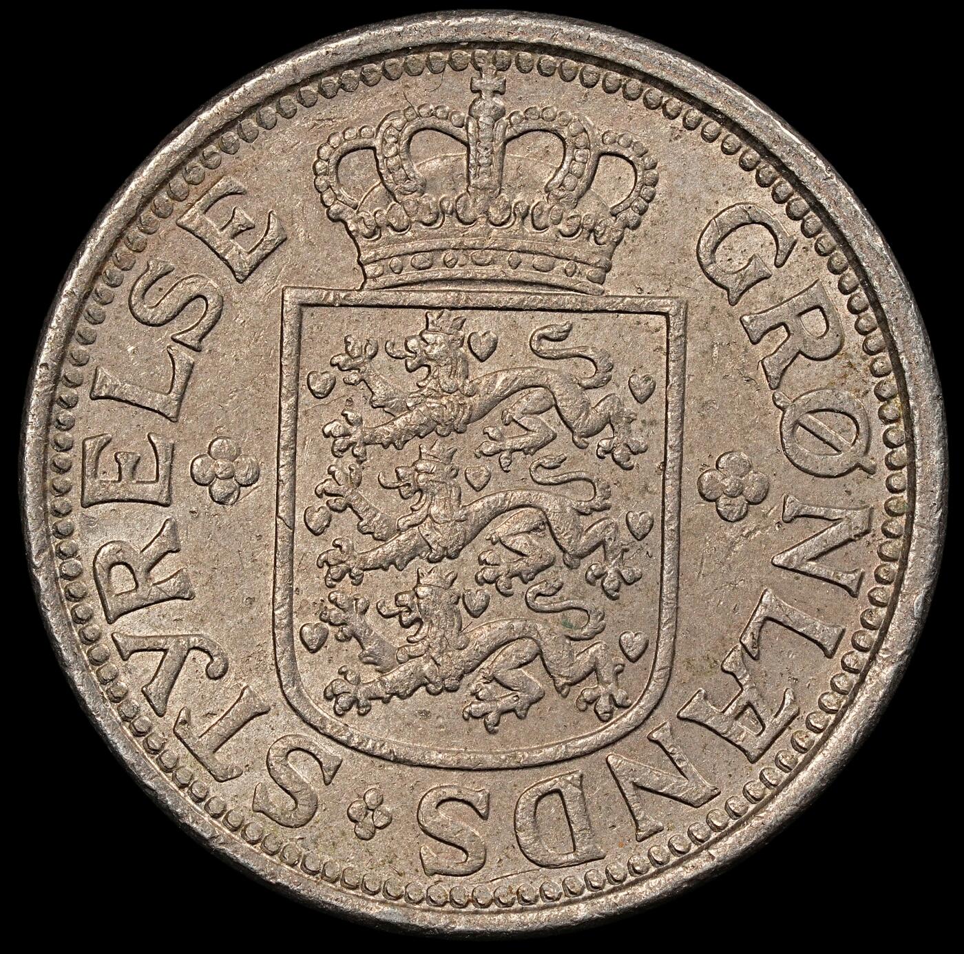 修遠堂世界钱币第九十四期 1926年格陵兰25欧尔