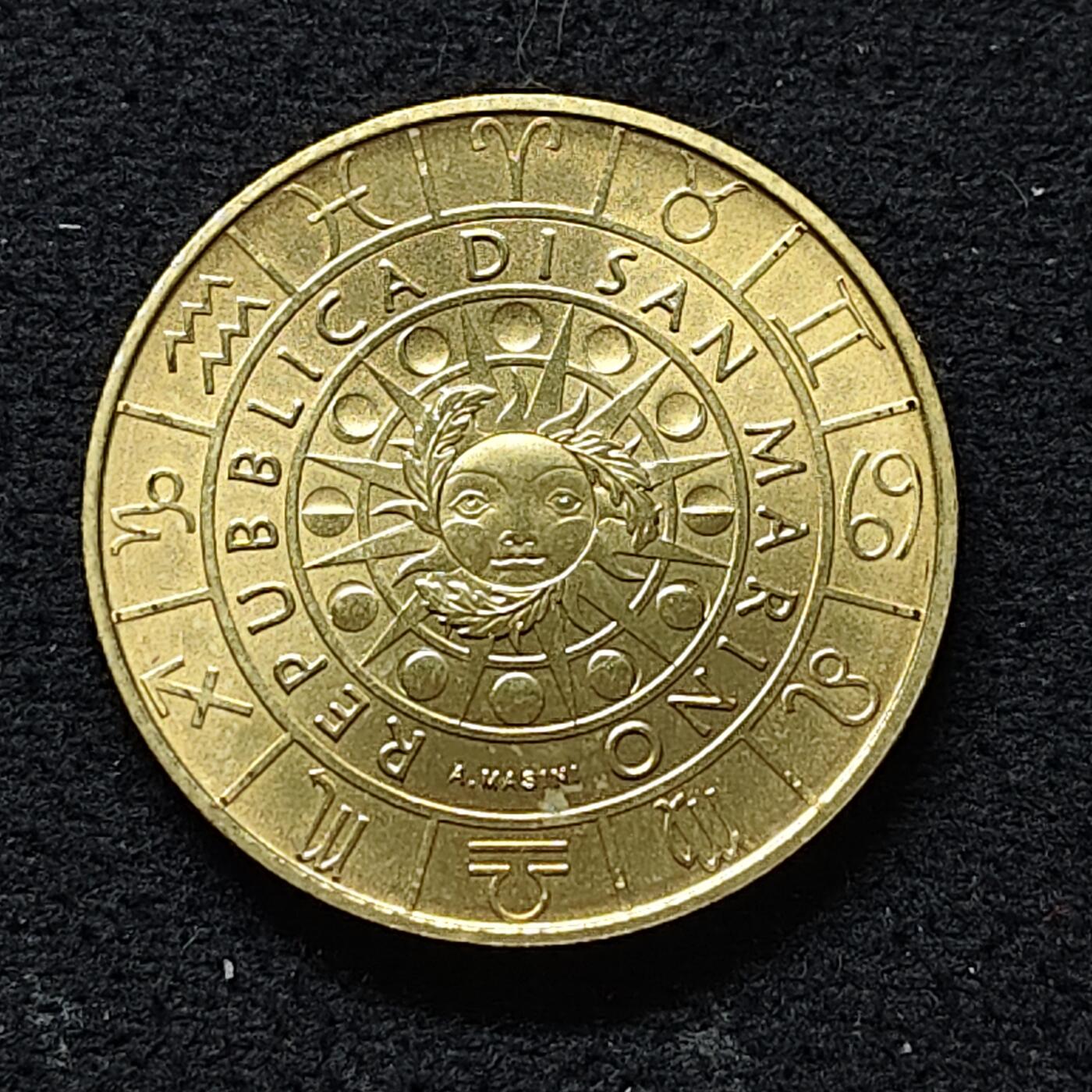 【全场包邮】纯粹捡漏拍480场（免费代拍第17场） 圣马力诺2019年5欧元十二星座巨蟹座纪念币