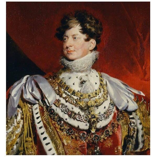 【旋风钱币】12月6日19:00准时开拍 精美欧洲币章、银币银章、第三帝国钱币等 全场包邮！ 【艺术】英国艺术大章1820年 乔治四世高浮雕精制超大镀金章 68MM 101克 鎏金工艺（蘸金水）金层要厚