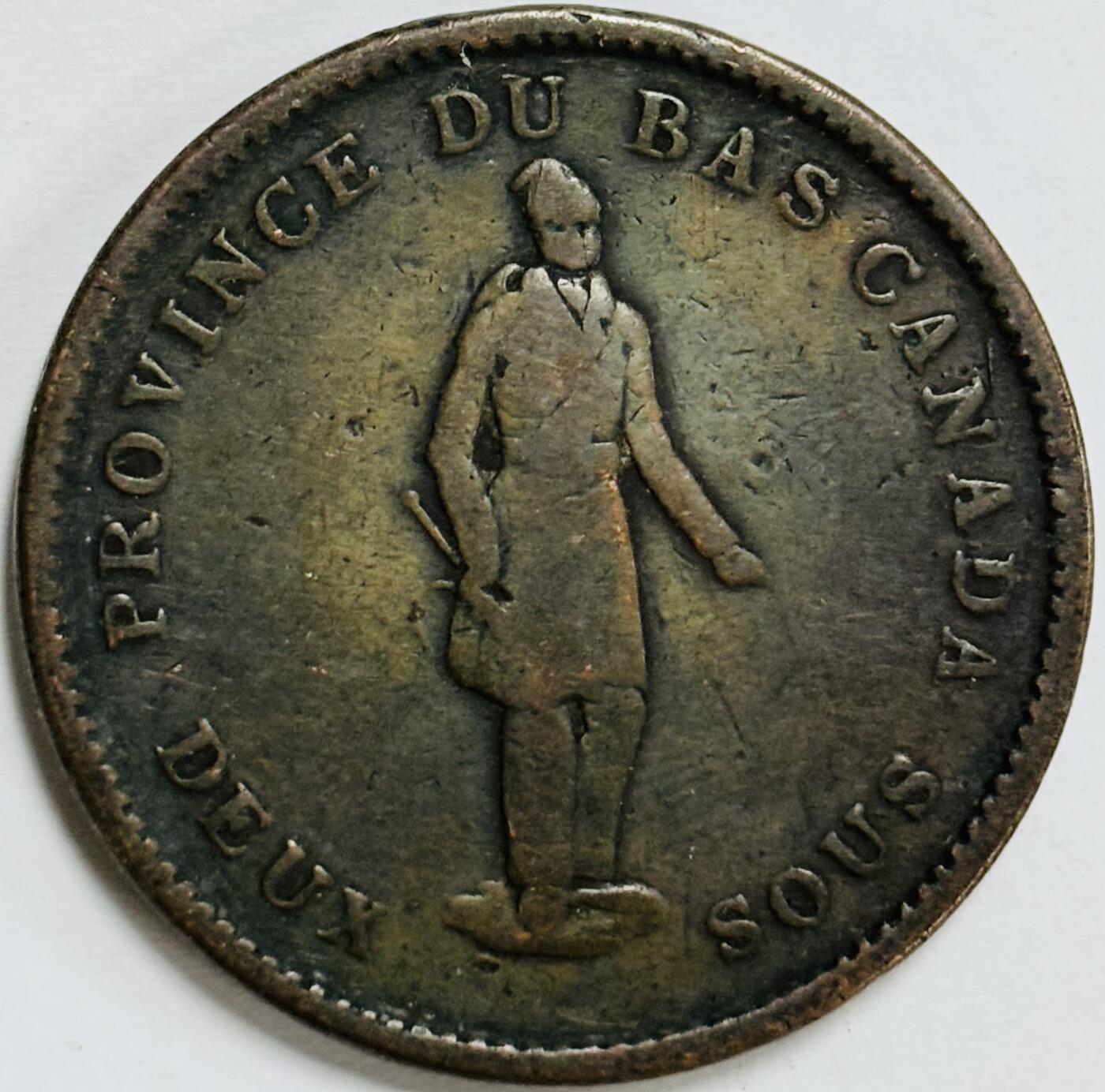 文馨钱币收藏第 282 场，【 长期接收代拍品】，加拿大老铜代用币，银币，德三系列场 少见极美品下加拿大银行代币