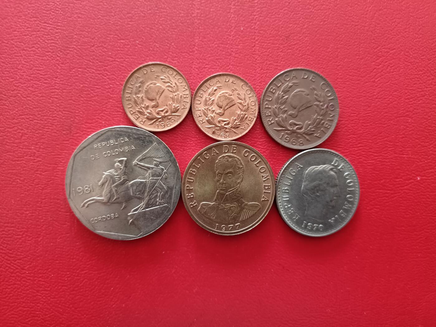 【云涧收藏】第八十场 哥伦比亚6枚