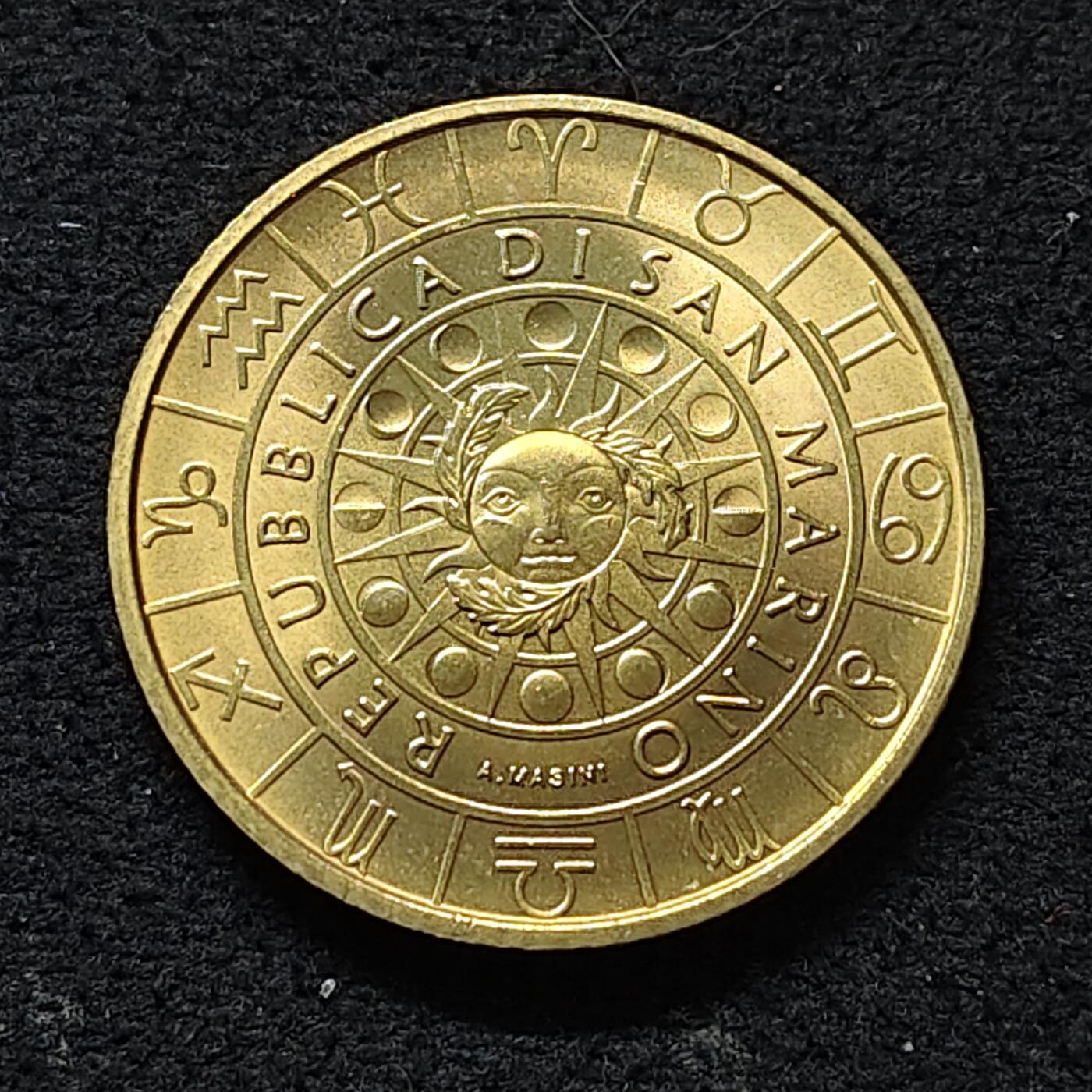 【全场包邮】纯粹捡漏拍480场（免费代拍第17场） 圣马力诺2019年5欧元十二星座处女座纪念币