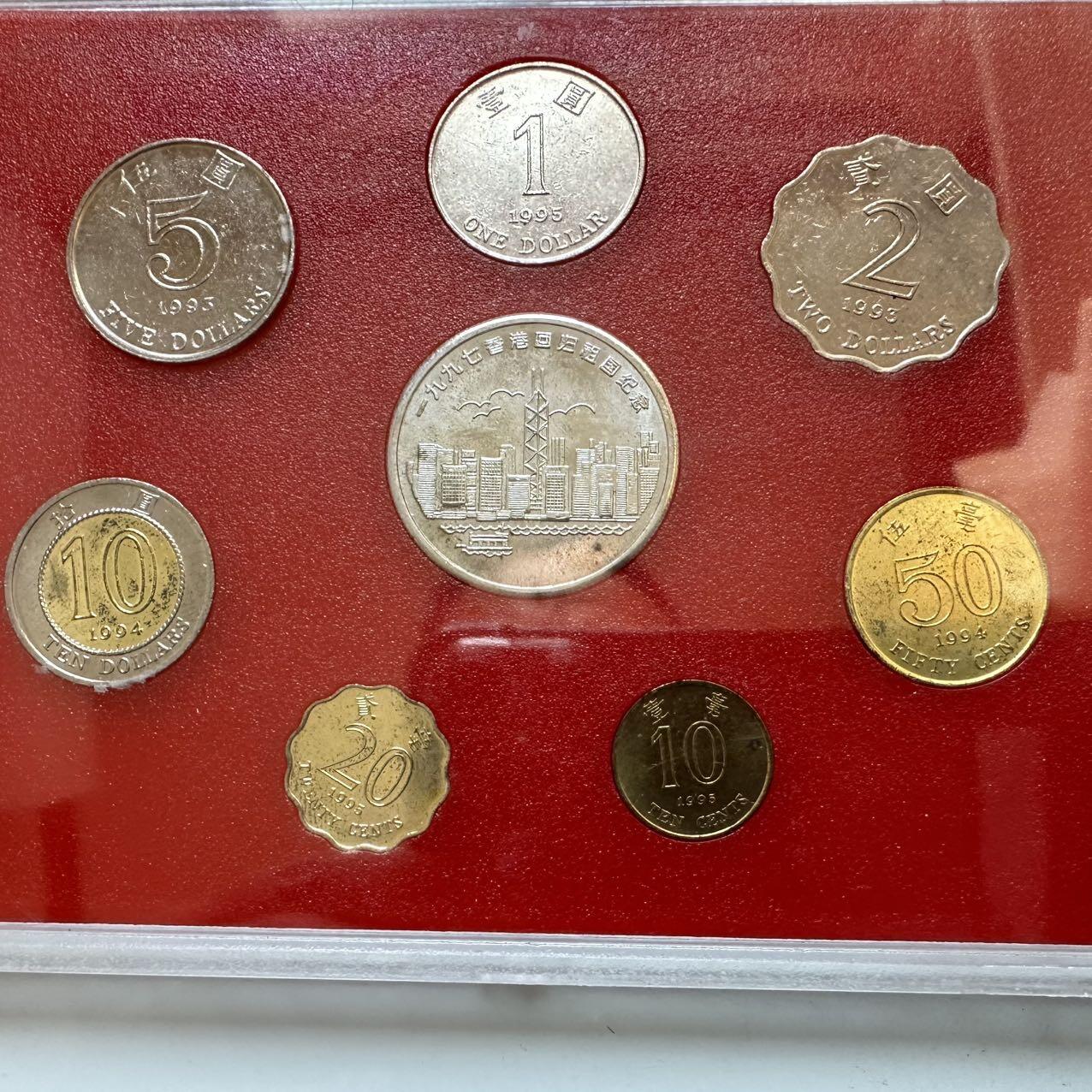 🌹外币初藏🌹🐯2025年第131场  每周二四六晚8️⃣点 接代拍 香港回归紫荆花套币c