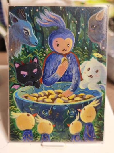 阳大大卡牌拍卖第84期（持续收拍品，周六晚上九点截拍，进群福利早知道） - 【手绘卡】画师zengliheng 分享 手绘卡