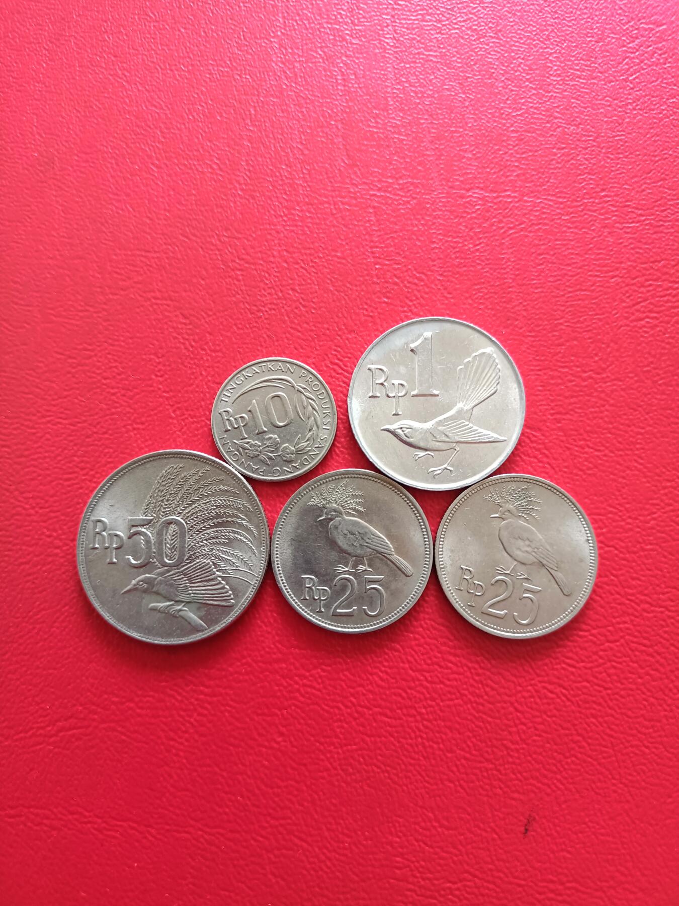 【云涧收藏】第八十场 印度尼西亚5枚