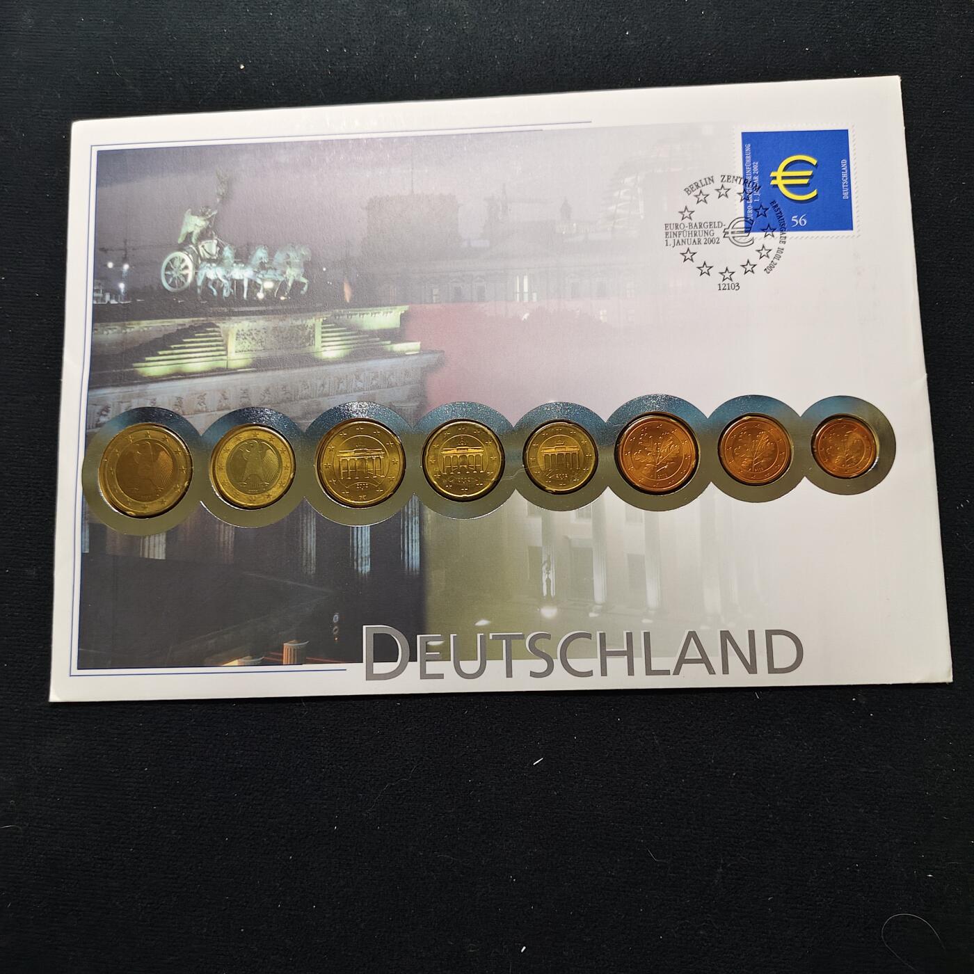 【全场包邮】纯粹捡漏拍483场（免费代拍第20场） 【邮币封】欧洲各国新发行欧元纪念邮币封6套一组